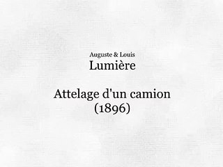 Attelage d'un camion (1897)