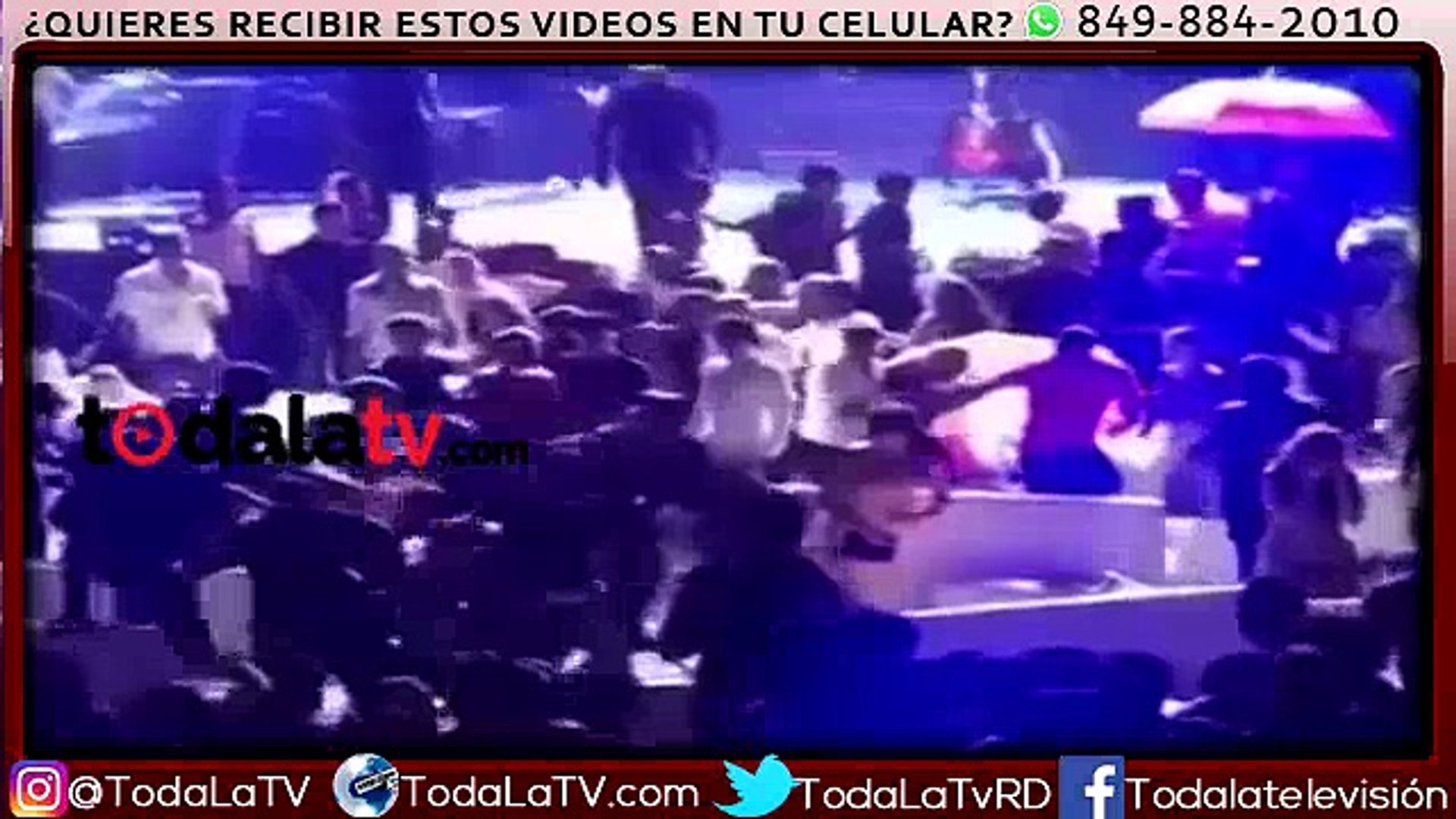 Show de Ozuna y Bad Bunny en Punta Cana termina feo-Video