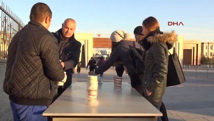 Nevşehir Final Sınavına Giren Öğrencilere Çorba İkramı