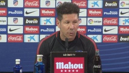 Simeone: "Vietto tiene posibilidades importantes de salir, me da bronca"