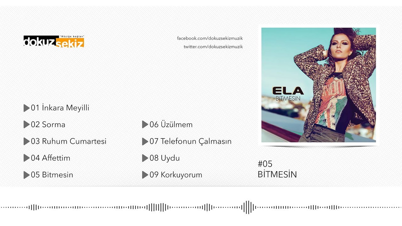 Ela - Bitmesin (Official Audio)