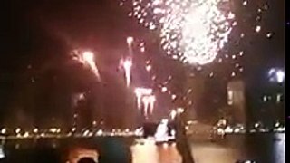 New Years Eve Fireworks Display in Dubai.
