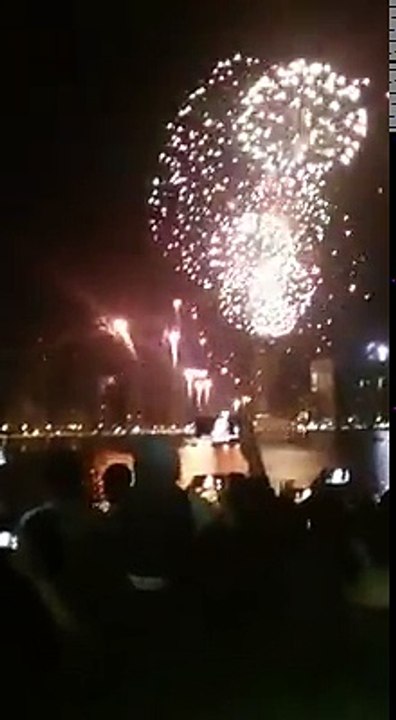 New Years Eve Fireworks Display in Dubai.