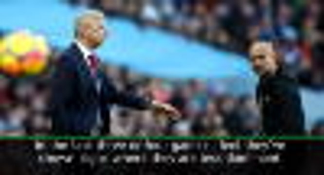 Arsenal's Wenger sees chinks in Man City's armour