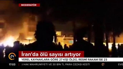 İran'da ölü sayısı artıyor