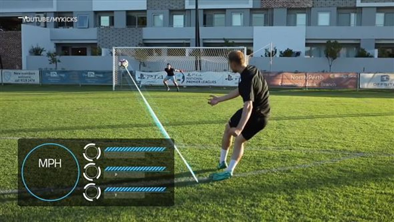 Genau ins schwarze: app soll elfmeter verbessern