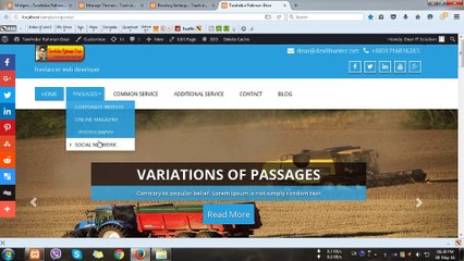 Responsive WordPress Theme for Small Business, 8