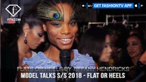 Flats or Heels from Top Models in the World Model Talks S/S 2018 Part 2 | FashionTV | FTV