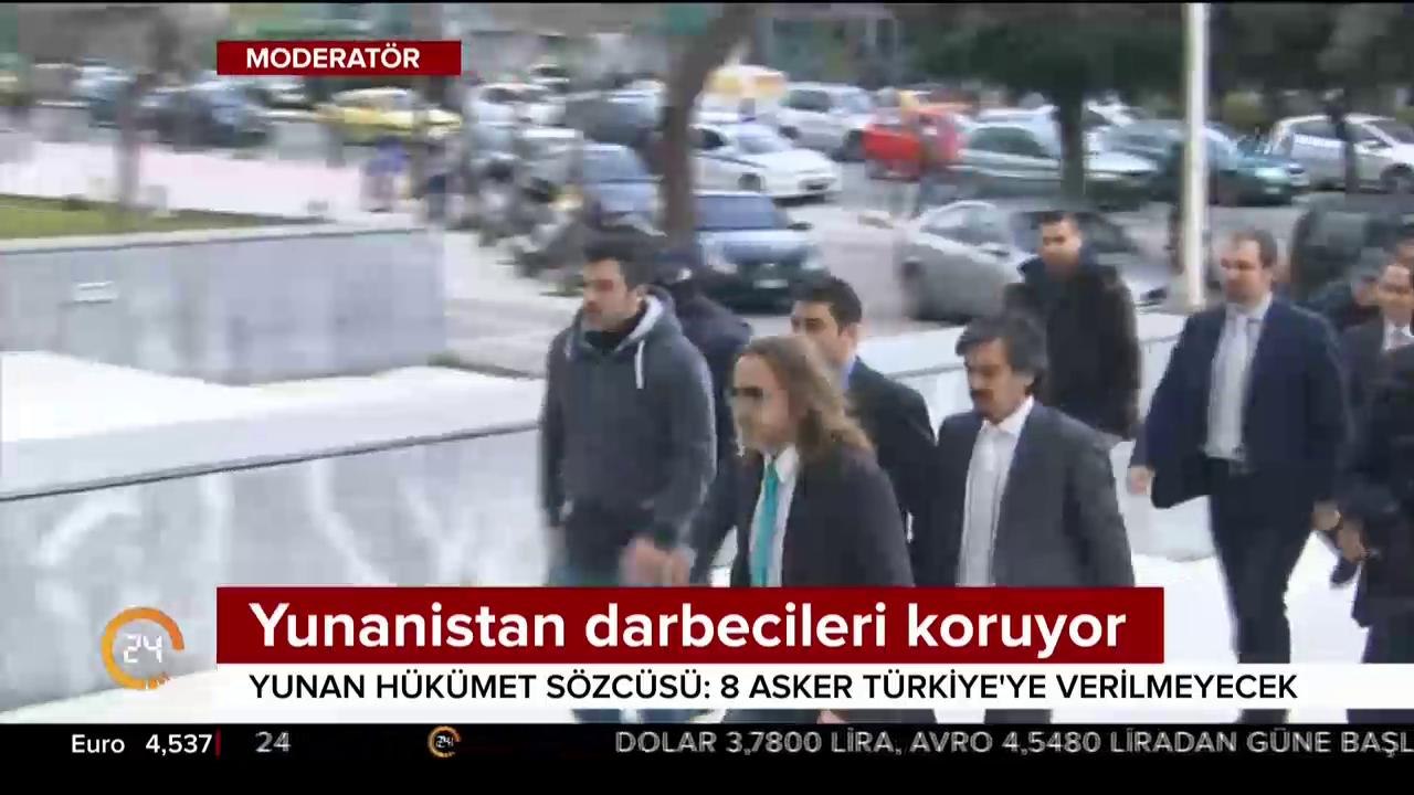 Yunanistan darbecileri koruyor