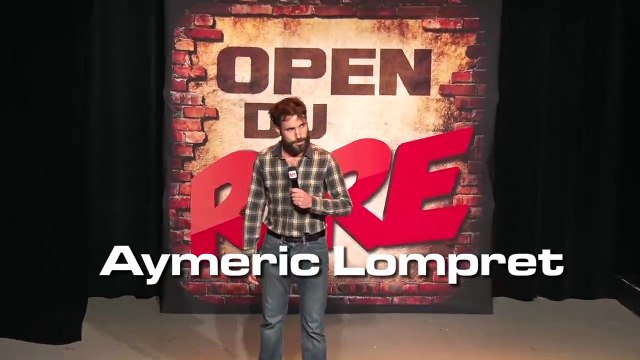 Aymeric Lompret aux Open du rire - C'est trop pour moi