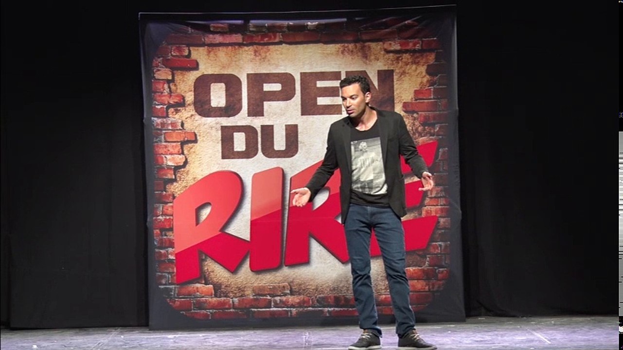 Lamine Lezghad aux Open du rire - On ne peut plus rire de tout