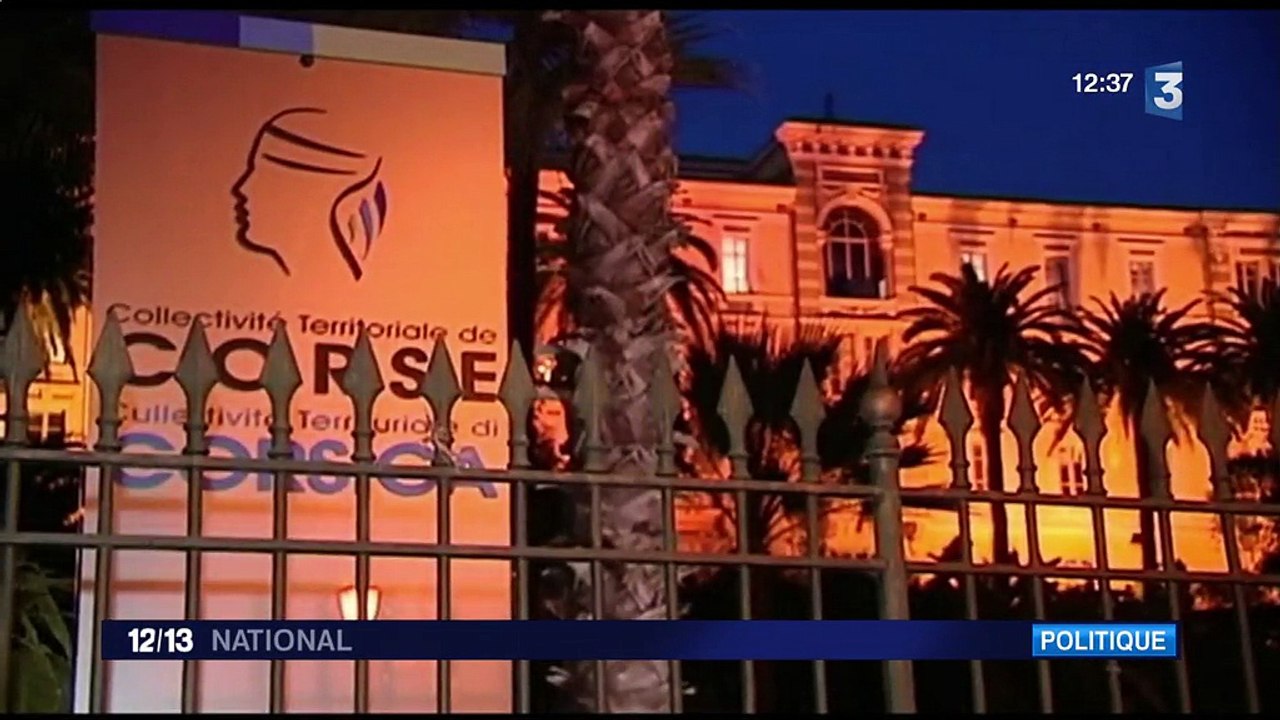L'assemblée unique installée en Corse