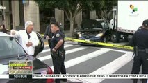 EE.UU.: siete heridos por el atropello de un camión en San Francisco