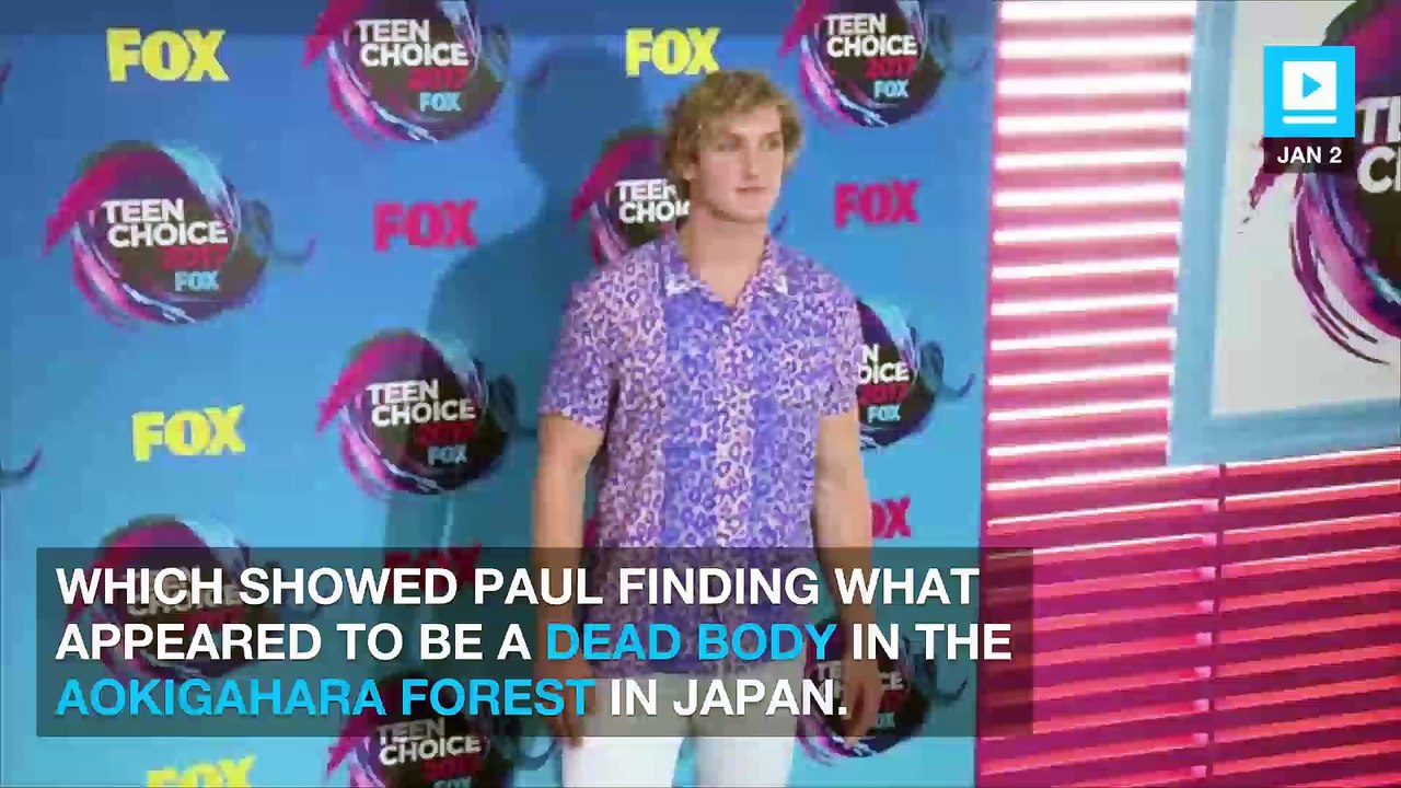 YouTube Star Logan Paul Inciting Outrage After Posting 'Dead Body' Video