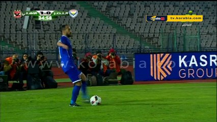 الهدف الثاني للاهلي في مرمى النصر  .. الدوري المصري