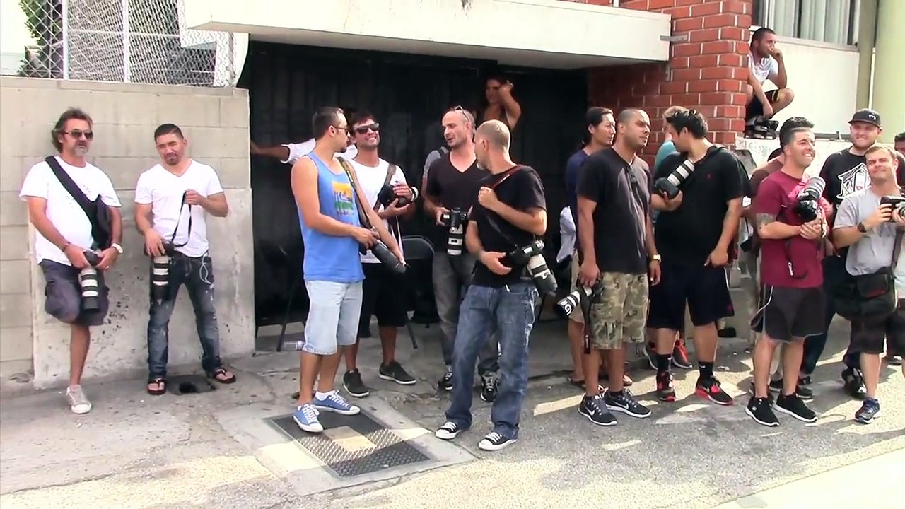 Kim Kardashian Shows Off Slim Physique In All Black Workout Gear [2014]