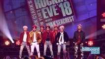 BTS Perform 'Mic Drop' & 'DNA' on 'New Year’s Rockin’ Eve' | Billboard News