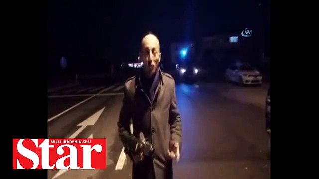 Jandarma spiker oldu, muhabire anons dersi verdi