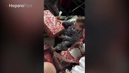 No todos los regalos de Santa provocan la reacción esperada