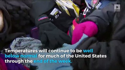 Severe Cold Continues to Assault Large Portions of the United States