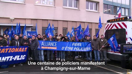 Agression de Champigny-sur-Marne: les policiers furieux