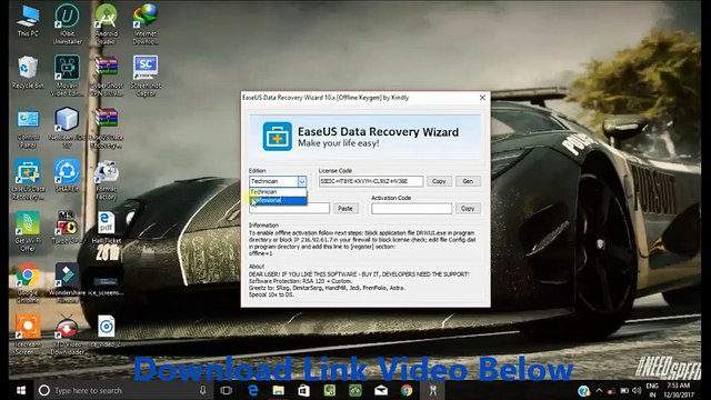 EaseUS Data Recovery Wizard 11.9.0 Serial Key