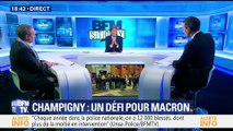 Policiers agressés à Champigny: un défi pour Emmanuel Macron