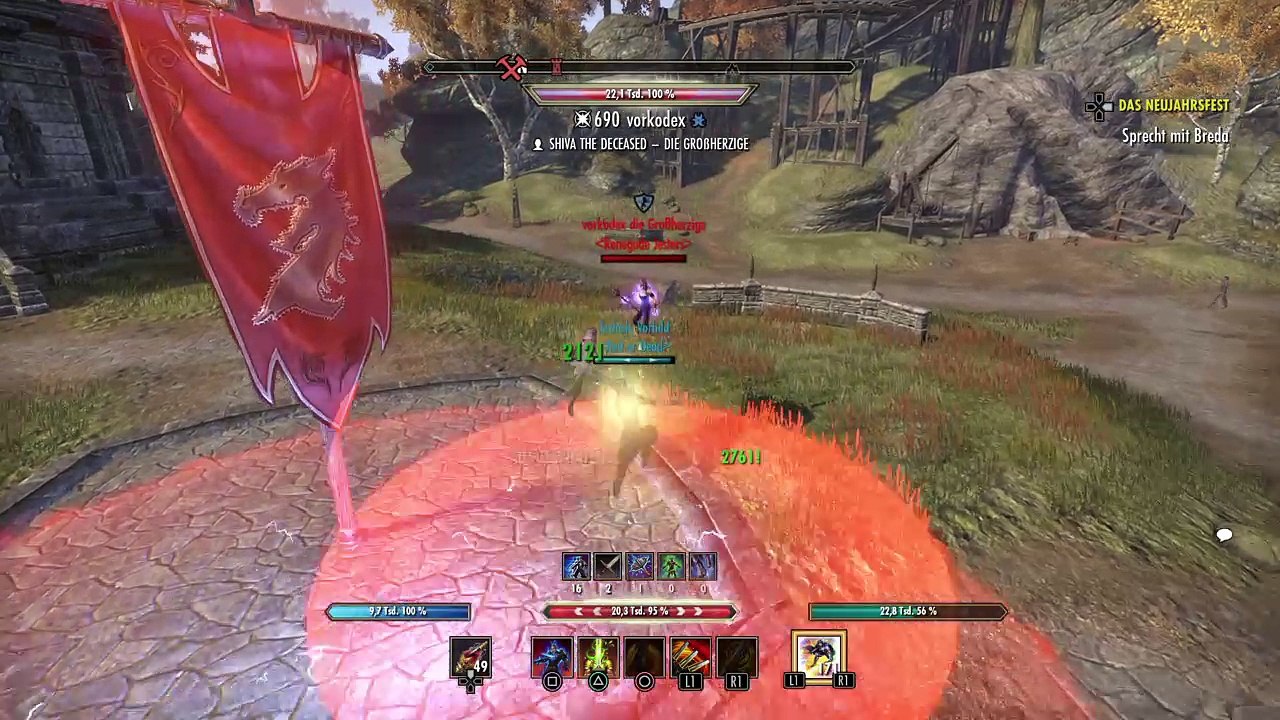 ESO Stam dk Red or Death