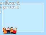 Ufficiale Emoji Unicorno Pattern Cover Retro Rigida per LG K4