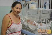 1ª criança a nascer no HRC em 2018 é de Cajazeiras, menina e está na UCI