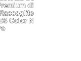 PDNcase Custodia LG G3 Cover Premium di Cuoio del Raccoglitore per LG G3 Color Nero