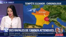 Quel va être le parcours de la tempête Eleanor sur la moitié de la France