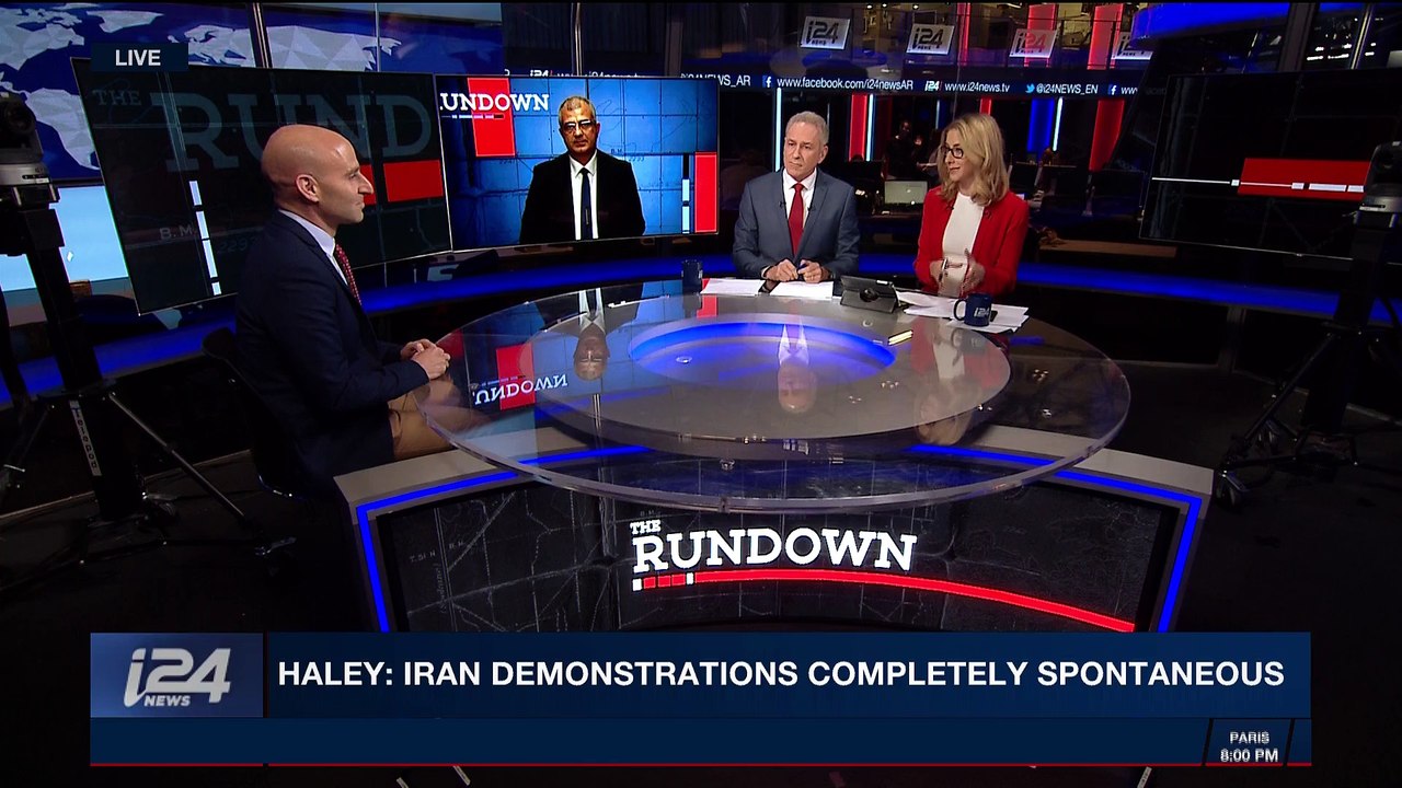 THE RUNDOWN | Haley: Iran demonstrations completely spontaneous | Tuesday, January 2nd 2018
