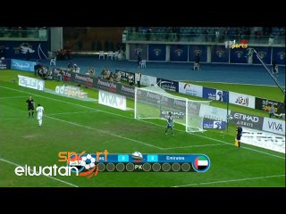 ركلات ترجيح الامارات والعراق