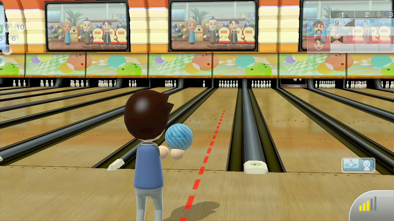 Wii Sports Club: 10-Pin Bowling (Online Match)