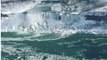 Frigid Temperatures Partially Freeze Niagara Falls