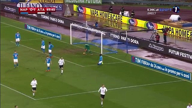 Timothy Castagne Goal HD - Napoli 0 - 1 Atalanta 02.01.2018 HD