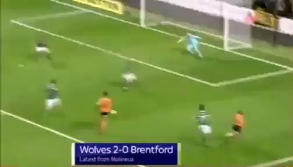 Douglas GREAT GOAL | Wolves 2-0 Brentford - 02/01/2017 EFL Championship