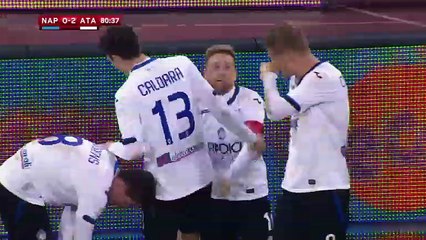 Alejandro Gómez  Goal HD - Napoli	0-2	Atalanta 02.01.2018