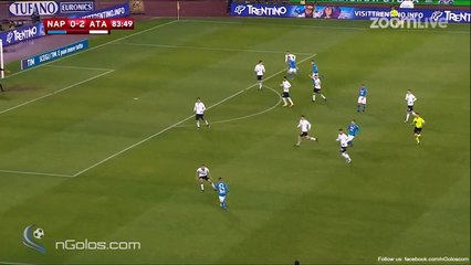 Dries Mertens Goal vs Atalanta (1-2)