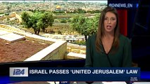 PERSPECTIVES  | Israel passes 'United Jerusalem' law | Tuesday, January 2nd 2018