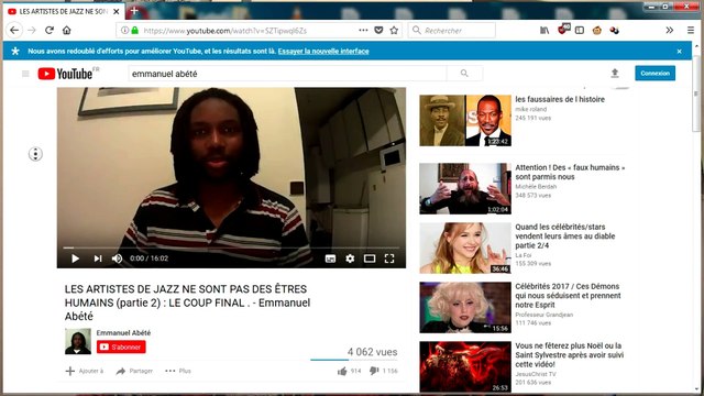 LES ARTISTES DE JAZZ NE SONT PAS DES ÊTRES HUMAINS N°3 : L'ATTAQUE DES POUCES - Emmanuel Abété