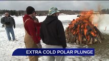 Frigid Temperatures Didn`t Stop These Friends From Taking Part in Polar Plunge