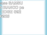 Custodia cover ORIGINALE FLIP case SAMSUNG EFWG925 BIANCO per Galaxy S6 EDGE G925 SMG925