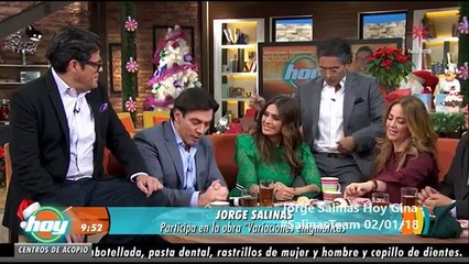 Jorge Salinas en Hoy 02-01-18 Parte 3