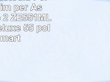 Porpora Custodia Pelle Ultra Slim per Asus ZenFone 2 ZE551MLZE550MLDeluxe 55 pollici