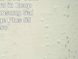 Phonix SS6EPBCB Custodia a Libro in Ecopelle per Samsung Galaxy S6 Edge Plus 55 Nero