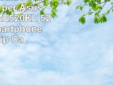 Nera Custodia Pelle Ultra Slim per Asus Zenfone 3 ZE520KL 52 pollici smartphone 4G  Flip