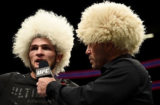 UFC 219: Khabib Nurmagomedov Octagon Interview