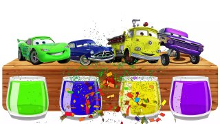 Disney Cars 3 Mcqueen Bathing Colors FUNNY Learn Colors With cars 3 Mcqueen Finger